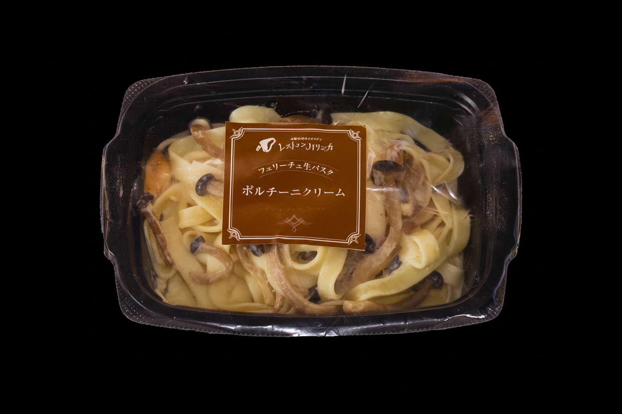Felice生パスタ　ポルチーニクリーム