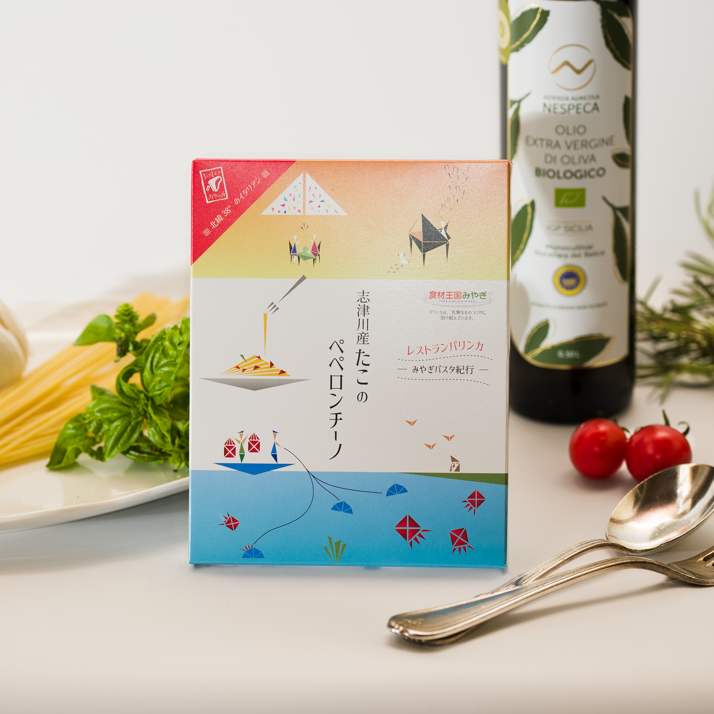 【ポストへお届け】志津川産 たこのペペロンチーノ ２箱セット